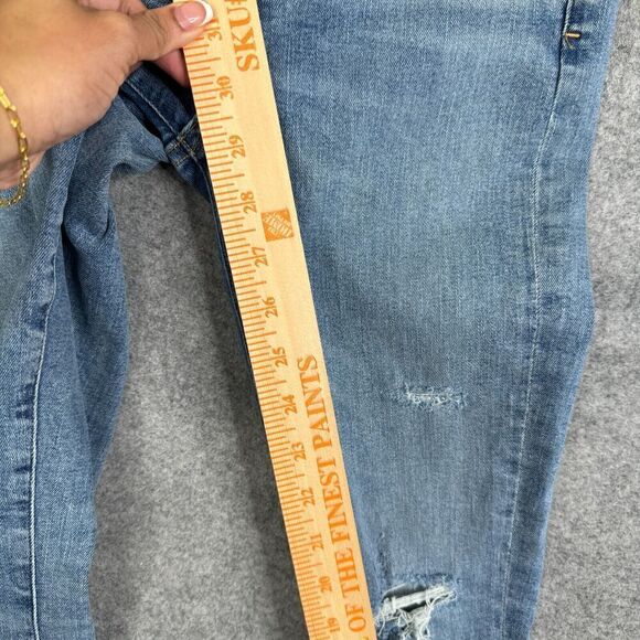 Agolde Distressed Ripped Sophie Skinny Jeans A003 B-843, Size 24 - Picture 5 of 12